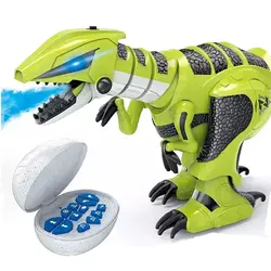 ربات هوشمند دایناسور دودزا مدل Tyrannosaur k29