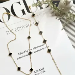 ست گردنبند و دستبند ونکلیف با کیفیت فوق‌العاده