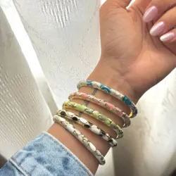 دستبند میناکاری طرح سنتی – ارائه در 4 رنگ خاص با کیفیت فوق‌العاده