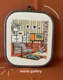 تابلو گلدوزی طرح اتاق من