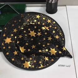 کلاه تولد و جادوگری بزرگسال و بچه گانه طرح ستاره