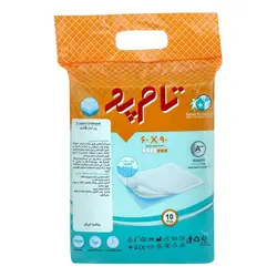 پد بهداشتی تام پد 60*90 بسته 10 عددی - آپتیمالر