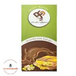 دبی چاکلت کنافه پسته وزن 100 گرم (اورجینال)