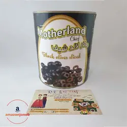 زیتون سیاه اسلایس motherland مصری 3000 گرمی