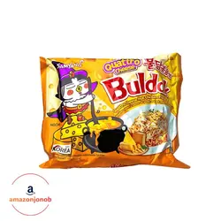 نودل کره ای سامیانگ مدل Cheese Hot Chicken (طعم پنیر کواترو و مرغ تند)