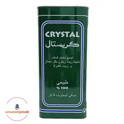 روغن زیتون فرابکر کریستال Crystal حجم 4 لیتری (اسپانیایی)