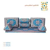 مبلمان شاه نشین دیبا آبی