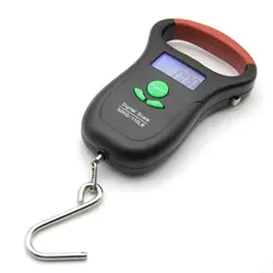 ترازو وزن کشی قلاب دار مدل متر داخلی کد 50Kg/10G Hook-Scale - مشکی