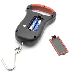 ترازو وزن کشی قلاب دار مدل متر داخلی کد 50Kg/10G Hook-Scale - مشکی