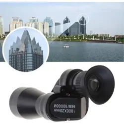 تلسکوپ تک چشمی 1000x20 | دوربین قابل حمل با زوم 20 برابر مناسب طبیعت‌گردی و شکار - مشکی