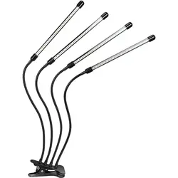 چراغ رشد گیاه 40 وات مدل Quad Head - مشکی