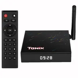اندروید باکس تانیکس مدل tx68 4/64GB - مشکی