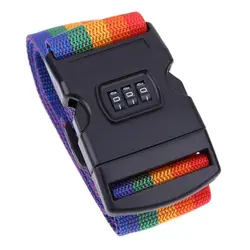 تگ چمدان مدل سوت کیس به همراه تسمه رمزدار چمدان - چند رنگ