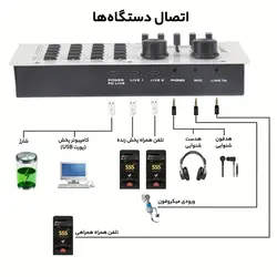 کارت صدا مدل HI-10 - سفید