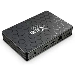اندروید باکس مدل X98H PRO 4/32GB همراه کیبورد i8 - مشکی