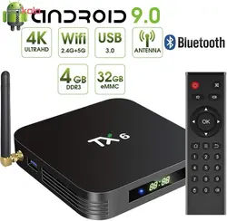 اندروید باکس مدل TX6 - مشکی
