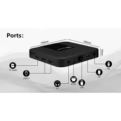 اندروید باکس تی ایکس تری مدل  32/4GB Mini - مشکی