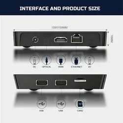 اندروید باکس مدل X96Q Pro 2/16 - مشکی