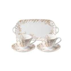 سرویس صبحانه‌خوری 5 پارچه 2 نفره گلد کیش مدل سارینا GK701154-6