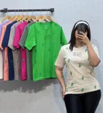 تیشرت زنانه سوپر نخ پنبه کاکتوس