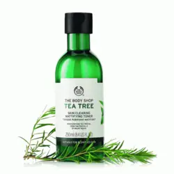 تونر مات کننده درخت چای تی تری بادی شاپ اصل انگلیس The Body ShopThe Body Shop Tea Tree Skin Clearing Mattifying Toner 250ml