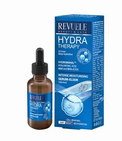 سرم آبرسان ۲۴ ساعته هیدرا تراپی ریول REVUELEREVUELE HYDRA THERAPY 24 hour deep hydration SERUM ELIXIR