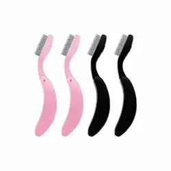 براش فلزی لیفت ابرو و مژه مشکی رنگ 