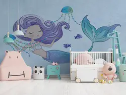 پوستر دیواری پری دریایی