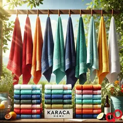 خرید حوله دستی کاراجا هوم مدل Daily Soft سایز 50×30
