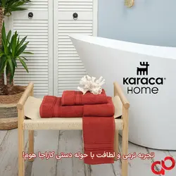 خرید حوله دستی کاراجا هوم مدل Daily Soft سایز 50×30