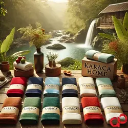 خرید حوله دست و صورت کاراجا هوم | سایز 90×50 سانتی متر