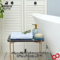 خرید حوله دست و صورت کاراجا هوم | سایز 90×50 سانتی متر