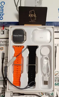 ساعت هوشمند Haino Teko اورجینال با ایرپاد2pro اورجینال - لوازم جانبی موبایل ایلیا