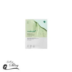 ماسک ورقه‌ای آرامش بخش مدی کیوب مدل Super Cica Medicube Super Cica Soothing Mask - گالری شاینی