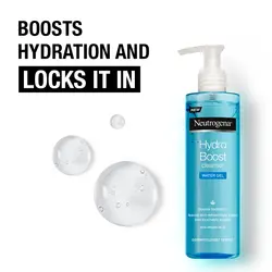 ژل شستشو صورت نوتروژینا Neutrogena Hydro Boost temizleyici Fragrance-Free سری تمیز کننده های هیدروبوست حاوی هیالورونیک اسید حجم 200 میل