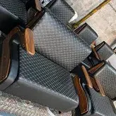 مبل نیم ست اداری مدل خلبانی گلدوزی