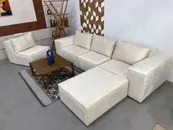 مبلمان راحتی  ال 5نفره کلاف چوب درجه یک فوم سرد رنگ بندی طبق کالیته