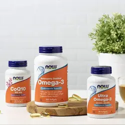 Omega 3 برند NOW Foods - بسته 200 عددی - مکمل‌های ویتامین و تندرستی