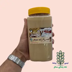 ارده سنتی کنجدی 900 گرمی – برند تیغبندیان با کیفیت ممتاز