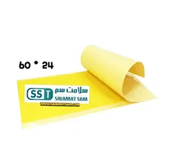 تله چسب زرد سلامت سم اندازه 24*60 مناسب دستگاه های UV   جنس PVC ضدآب