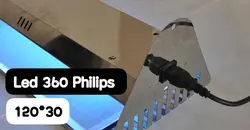 حشره‌کش‌ سایلنت چسب دار UV 360 led مدل آویز استیل لیموزین 120*30 سلامت سم
