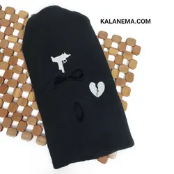 فیس ماسک گنگ مشکی مدل سه سوراخه | ارسال رایگان