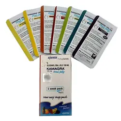 ژل خوراکی کاماگرا 7 عددی برای تقویت نعوظ مردانه اصل و اورجینال