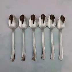 قاشق مربا 6 پارچه یونیک مدل پرچمی - فروشگاه میراناهوم | MiranaHome