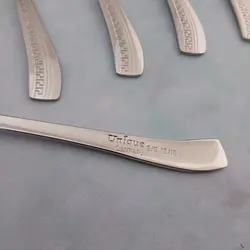 قاشق مربا 6 پارچه یونیک مدل پرچمی - فروشگاه میراناهوم | MiranaHome