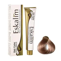 رنگ مو اسکالیم شماره 8.31 حجم 100 میلی لیتر رنگ بلوند ماسه ای روشن