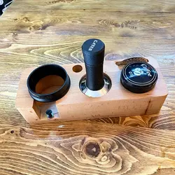 خرید و قیمت استند تمپر و پرتافیلتر چوبی -ارسال رایگان!