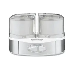 بستنی ساز Cuisinart دستگاه دوکاره برای تهیه ماست یخ زده، بستنی و سوربت