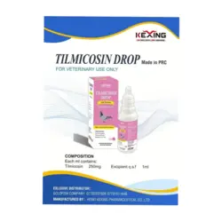 قطره آنتی بیوتیک TILMICOSIN DROP ککسینگ حجم 15 میلی لیتر