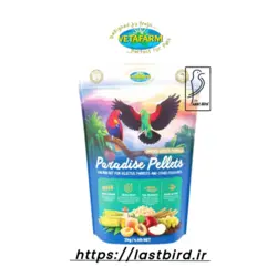 پلت میوه ای طوطیسانان وتافارم استرالیا Vetafarm Paradise pellets